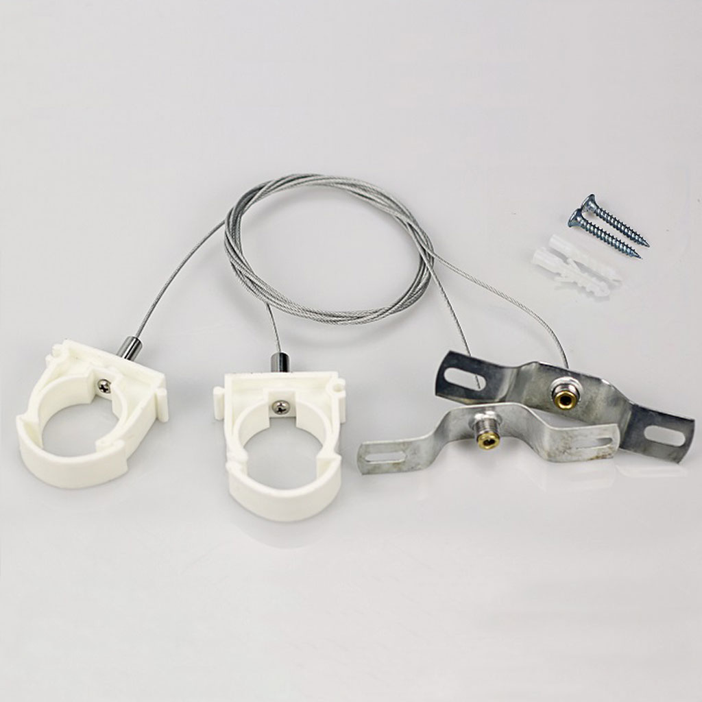 Suspension cable wire hanger kit